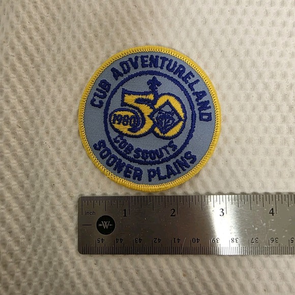 Other - Cub Adventure 50th Anniversary Sooner Plains 1980 Patch Boy Scouts of AmericaBSA